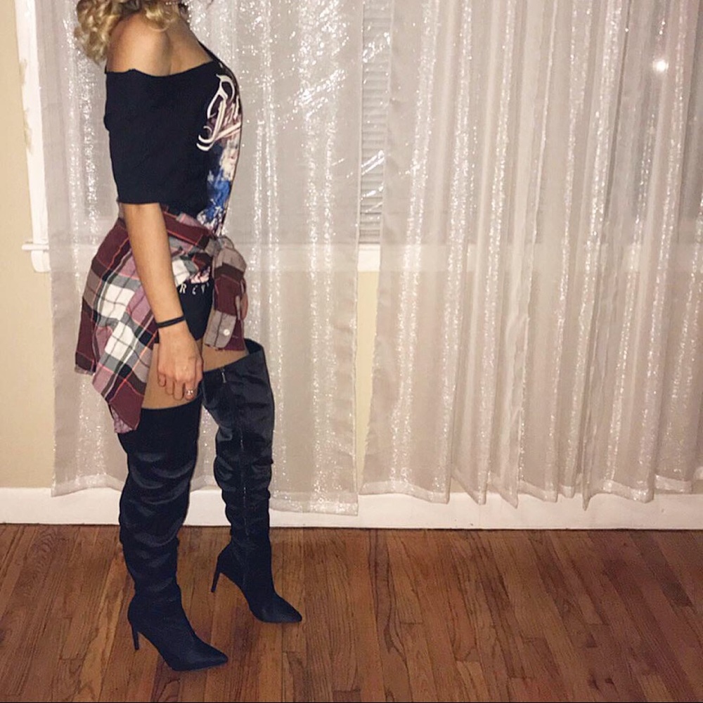 Thigh High Heel Boots